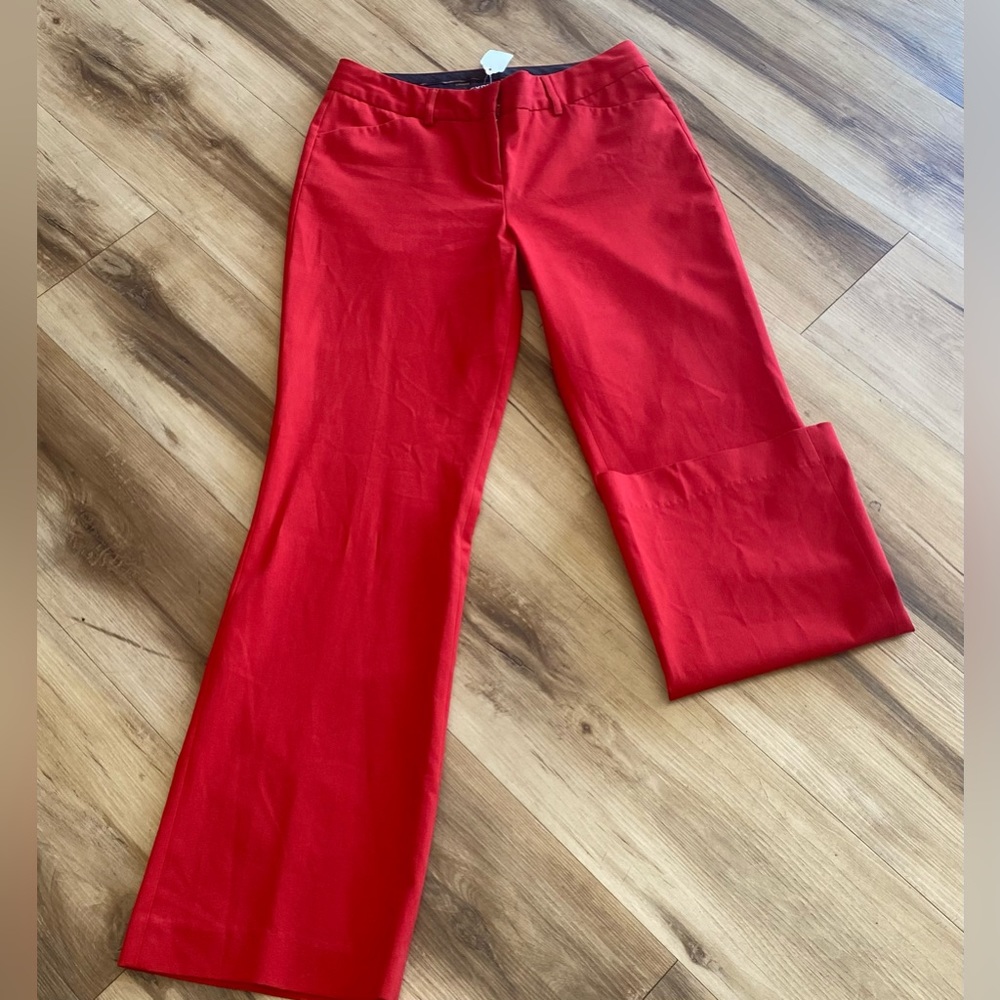 Express Red Editor dress pants, size 0